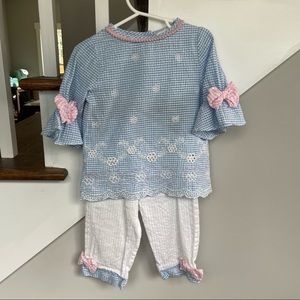 [Rare Editions] Spring Blouse & Pants Set